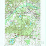 United States Geological Survey Augusta, MI (1998, 24000-Scale) digital map