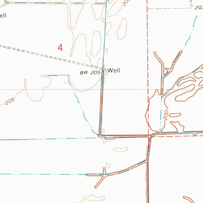 United States Geological Survey Augusta NE, AR (1967, 24000-Scale) digital map