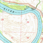 United States Geological Survey Augusta NE, AR (1967, 24000-Scale) digital map