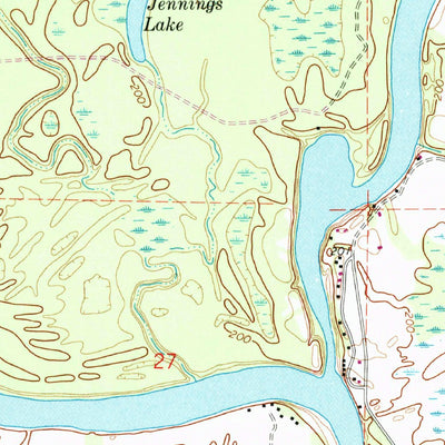 United States Geological Survey Augusta SW, AR (1968, 24000-Scale) digital map