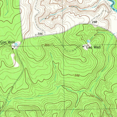 United States Geological Survey Augusta, TX (1982, 24000-Scale) digital map