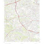 United States Geological Survey Augusta West, GA (2020, 24000-Scale) digital map