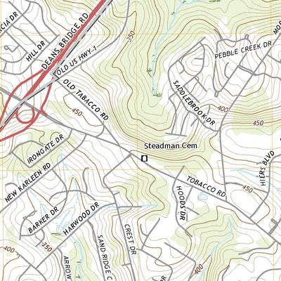 United States Geological Survey Augusta West, GA (2020, 24000-Scale) digital map