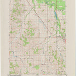 United States Geological Survey Augusta West, WI (1984, 24000-Scale) digital map
