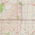 United States Geological Survey Augusta West, WI (1984, 24000-Scale) digital map