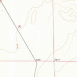 United States Geological Survey Augustine Well, NM (1965, 24000-Scale) digital map
