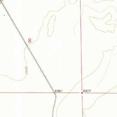 United States Geological Survey Augustine Well, NM (1965, 24000-Scale) digital map