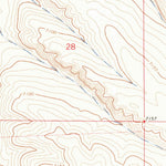 United States Geological Survey Augustine Well, NM (1965, 24000-Scale) digital map