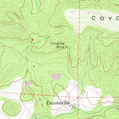 United States Geological Survey Aukum, CA (1952, 24000-Scale) digital map