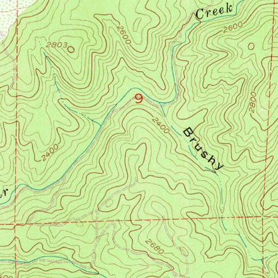 United States Geological Survey Aukum, CA (1952, 24000-Scale) digital map