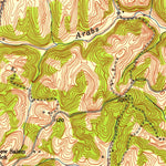 United States Geological Survey Ault, KY (1950, 24000-Scale) digital map