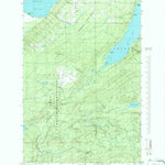 United States Geological Survey Aura, MI (1984, 24000-Scale) digital map
