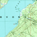 United States Geological Survey Aura, MI (1984, 24000-Scale) digital map