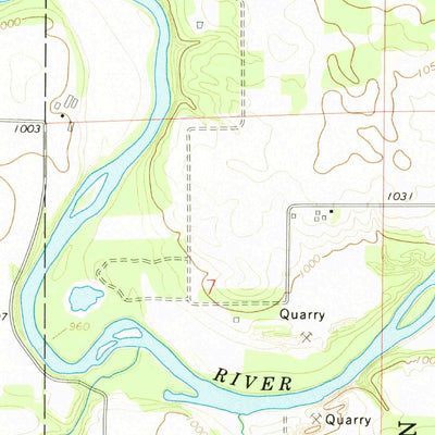 United States Geological Survey Aureola, IA (1972, 24000-Scale) digital map