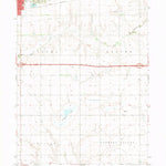 United States Geological Survey Aurora East, NE (1968, 24000-Scale) digital map