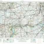 United States Geological Survey Aurora, IL (1958, 250000-Scale) digital map