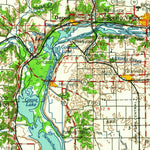 United States Geological Survey Aurora, IL (1961, 250000-Scale) digital map