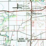 United States Geological Survey Aurora, IL (1985, 100000-Scale) digital map