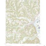 United States Geological Survey Aurora, IN (2022, 24000-Scale) digital map