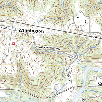 United States Geological Survey Aurora, IN (2022, 24000-Scale) digital map
