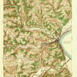 United States Geological Survey Aurora, IN-KY (1943, 24000-Scale) digital map