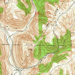 United States Geological Survey Aurora, IN-KY (1953, 24000-Scale) digital map
