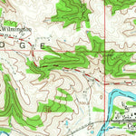 United States Geological Survey Aurora, IN-KY (1966, 24000-Scale) digital map
