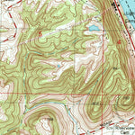 United States Geological Survey Aurora, IN-KY (1981, 24000-Scale) digital map