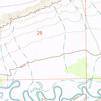 United States Geological Survey Aurora Lake, WY (1971, 24000-Scale) digital map