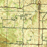 United States Geological Survey Aurora, MO (1945, 62500-Scale) digital map