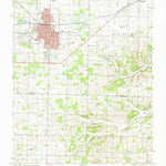 United States Geological Survey Aurora, MO (1974, 24000-Scale) digital map