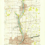 United States Geological Survey Aurora North, IL (1950, 24000-Scale) digital map
