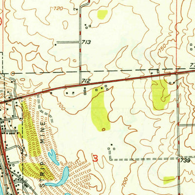 United States Geological Survey Aurora North, IL (1950, 24000-Scale) digital map
