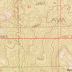 United States Geological Survey Aurora, NV-CA (1989, 24000-Scale) digital map