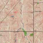United States Geological Survey Aurora NW, KS (1965, 24000-Scale) digital map