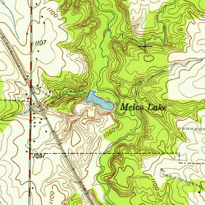 United States Geological Survey Aurora, OH (1953, 24000-Scale) digital map