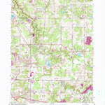 United States Geological Survey Aurora, OH (1962, 24000-Scale) digital map