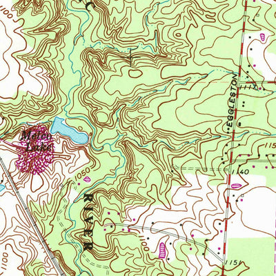 United States Geological Survey Aurora, OH (1962, 24000-Scale) digital map