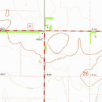 United States Geological Survey Aurora, SD (1964, 24000-Scale) digital map