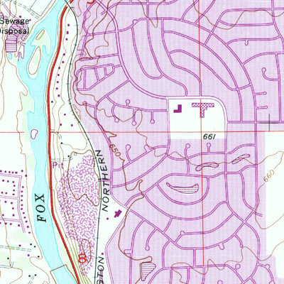 United States Geological Survey Aurora South, IL (1954, 24000-Scale) digital map