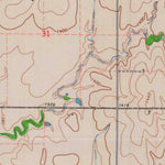 United States Geological Survey Aurora SW, KS (1965, 24000-Scale) digital map
