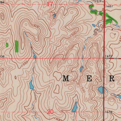 United States Geological Survey Aurora SW, KS (1965, 24000-Scale) digital map