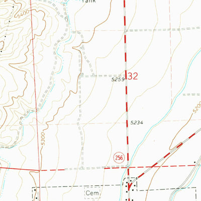 United States Geological Survey Aurora, UT (1966, 24000-Scale) digital map