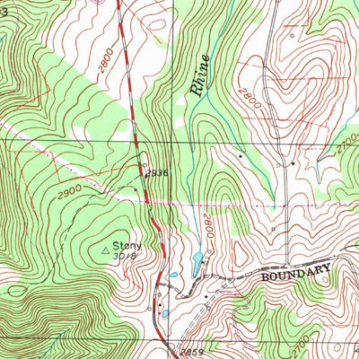 United States Geological Survey Aurora, WV (1959, 24000-Scale) digital map