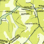 United States Geological Survey Ausmus, TN (1936, 24000-Scale) digital map