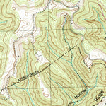 United States Geological Survey Ausmus, TN (1952, 24000-Scale) digital map