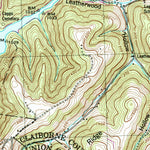 United States Geological Survey Ausmus, TN (1952, 24000-Scale) digital map