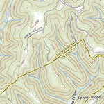 United States Geological Survey Ausmus, TN (2022, 24000-Scale) digital map