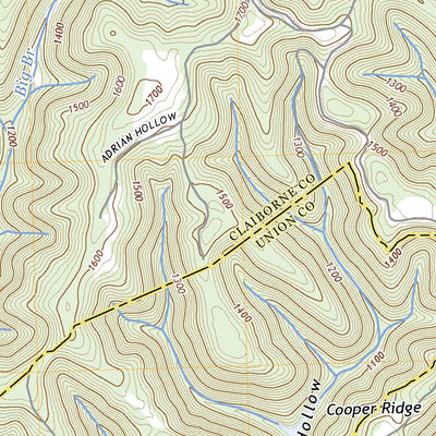 United States Geological Survey Ausmus, TN (2022, 24000-Scale) digital map