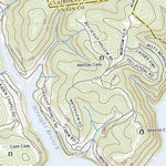 United States Geological Survey Ausmus, TN (2022, 24000-Scale) digital map